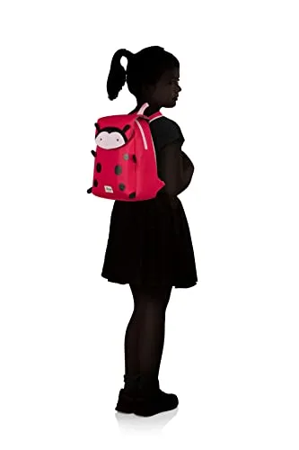 Samsonite ▫️ Happy Sammies Eco - Mochila para crianças S+, 32 cm, 11 L, Vermelha (Ladybug Lally) 6