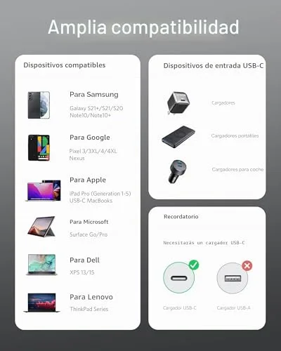 Anker ▫️ Cabo USB-C 333 em nylon, carregamento rápido de 100 W, PD 3.0 [1,8 m], preto, 1 unidade 4