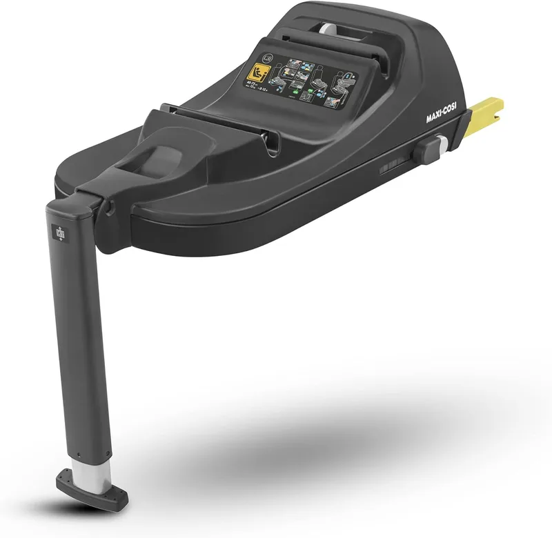 Maxi-Cosi ▫️ Base para cadeira auto CabrioFix i-Size, 40-75 cm, 0-12 kg, Grupo 0+, Base ISOFIX, Confirmação de instalação correta, Click & Go, preto