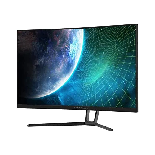 LC-Power ▫️ Monitor LC POWER TFT M27 QHD 144 Hz Curvo 27''/2560×1440/DP/3×HDMI/ 3