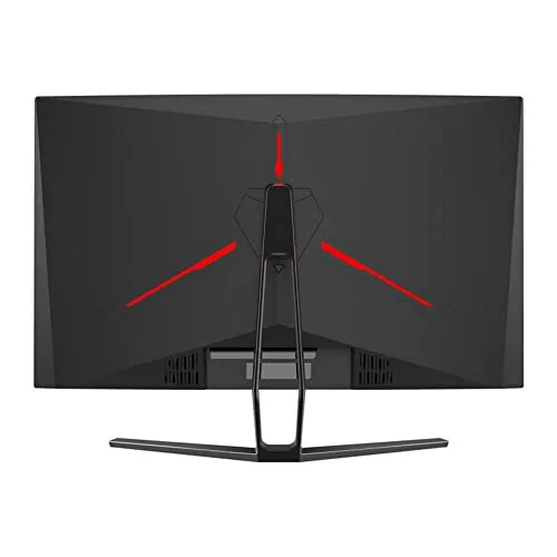 LC-Power ▫️ Monitor LC POWER TFT M27 QHD 144 Hz Curvo 27''/2560×1440/DP/3×HDMI/ 4