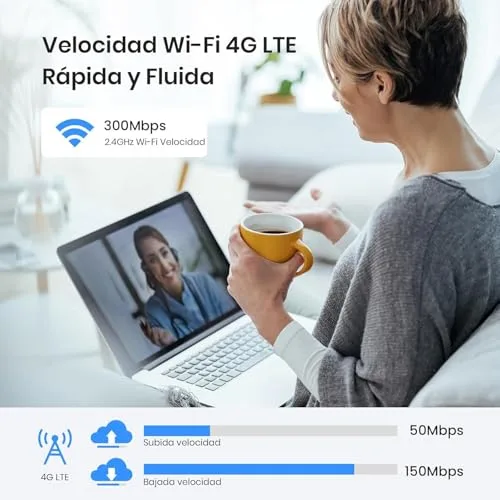 Tenda ▫️ Router 4G SIM (4G03 Pro), Wi-Fi móvel 3G/4G, banda sem fios de 2,4 GHz com Wi-Fi a 300 Mbps, LTE CAT4 a 150 Mbps, antena externa 2x4 dBi, Porta LAN/WAN Fast Ethernet, cartão Nano SIM, Plug and Play 3