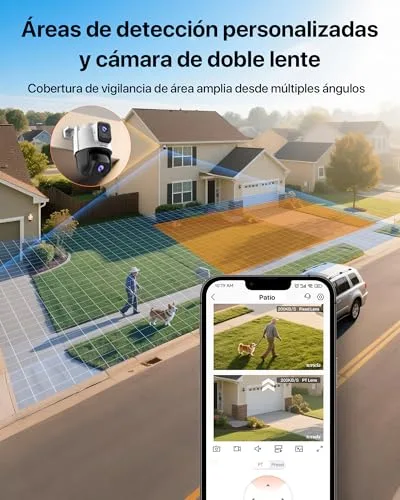 Tenda ▫️ Câmara de vigilância WiFi para exterior de 6 MP 5
