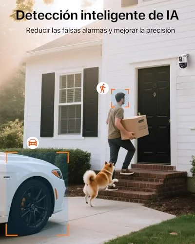Tenda ▫️ Câmara de vigilância WiFi para exterior de 6 MP 6