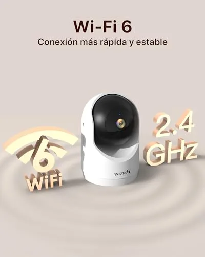 Tenda ▫️ CP3V3.0 Câmara de vigilância Wi-Fi para interiores de 3 MP, câmara de segurança tipo dome, visão noturna, deteção de movimento, áudio bidirecional, Wi-Fi 6, câmara de vigilância para bebés, com cartão SD de 64 GB 6
