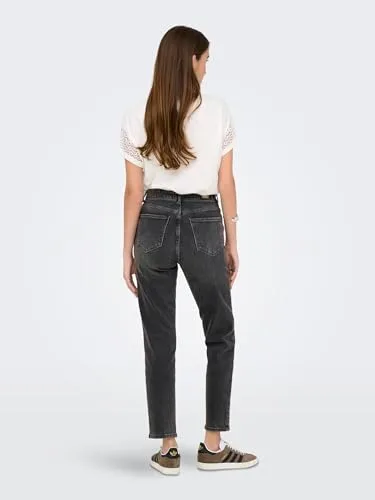 ONLY ▫️ Onlemily Stretch HW St ANK Cro718 Noos - Calças de ganga para mulher 5