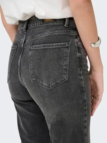 ONLY ▫️ Onlemily Stretch HW St ANK Cro718 Noos - Calças de ganga para mulher 7