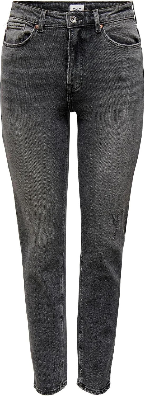 ONLY ▫️ Onlemily Stretch HW St ANK Cro718 Noos - Calças de ganga para mulher