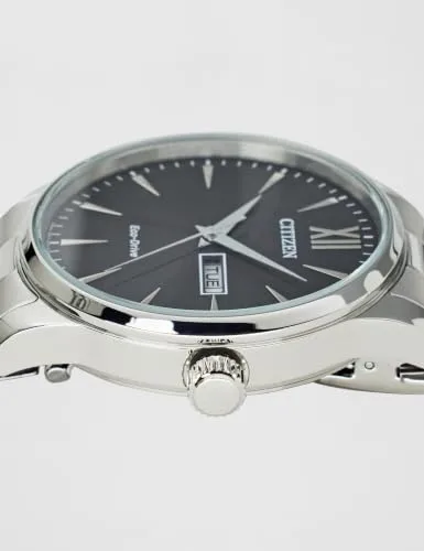 Citizen ▫️ Eco-Drive - Relógio de pulso analógico para homem 5