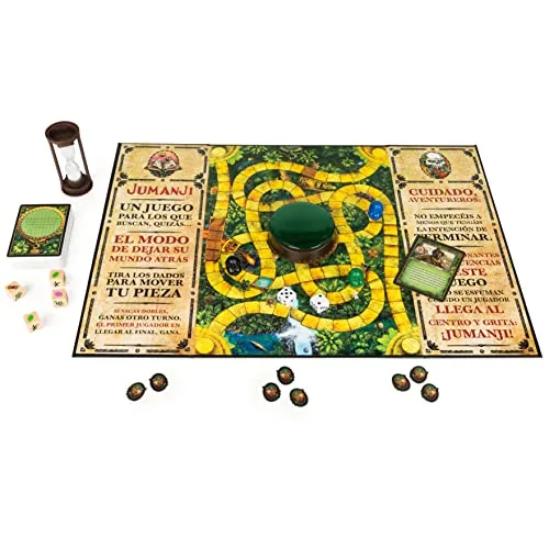 Spin Master Games ▫️ Jumanji Jogo de Mesa Familiar para 2 a 4 jogadores, a partir dos 8 anos 2