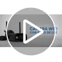 NIVIAN ▫️ Câmara tipo «bullet» Wi-Fi de 2,4 GHz – Resolução 2K – Adequada para uso no exterior (IP66) – Função de deteção de pessoas – Visão noturna de 10 m – Compatível com Alexa e Google Home – Controlo remoto através da aplicação Tuya – Cor: branca 7