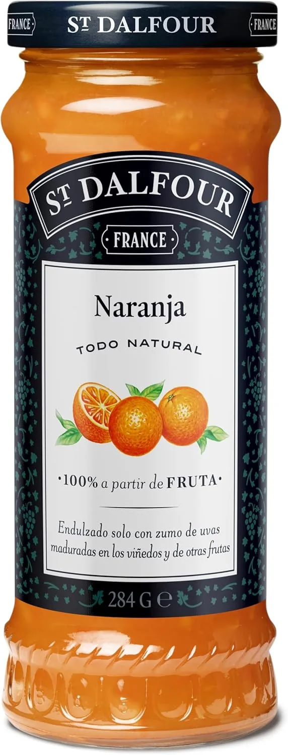 St Dalfour ▫️ LARANJAS | Fruta triturada | Compota natural 284 g | 100 % fruta, sem açúcares adicionados
