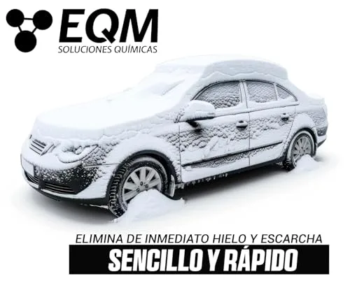 EQM SOLUCIONES QUIMICAS ▫️ EQM - ECO-115 - Descongelante para pára-brisas - 2 x 750 ml - Elimina imediatamente o gelo e a geada - Efeito preventivo, reduz a formação de gelo 5