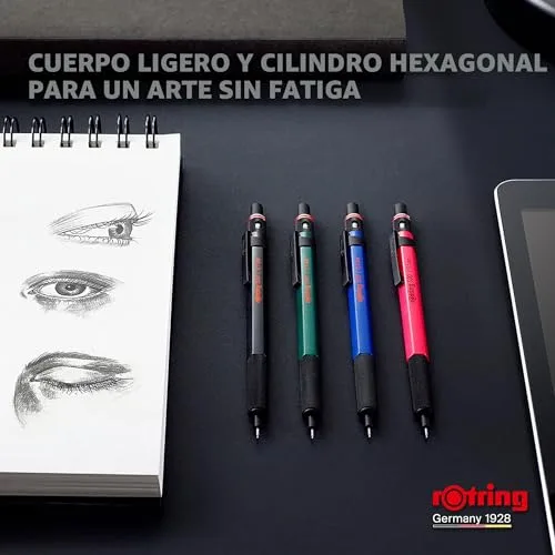 Rotring ▫️ Portaminas 500 | 0,5 mm | corpo verde 2