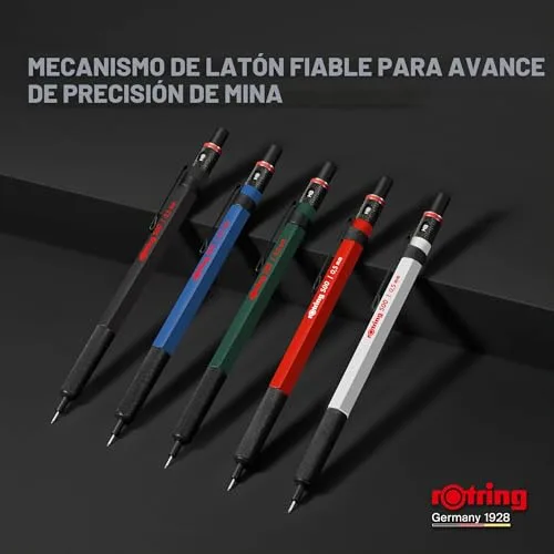 Rotring ▫️ Portaminas 500 | 0,5 mm | corpo verde 5