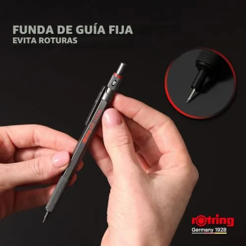 Rotring ▫️ Portaminas 500 | 0,5 mm | corpo verde 6
