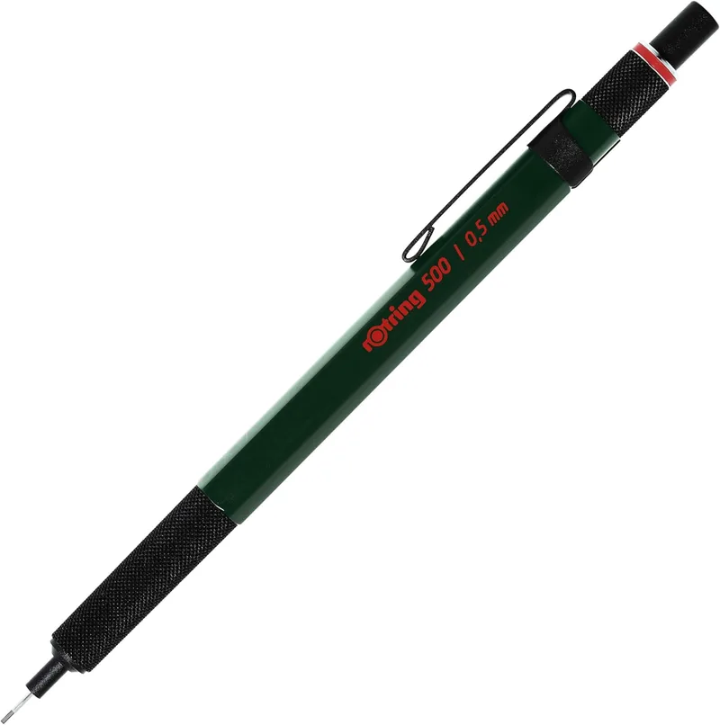 Rotring ▫️ Portaminas 500 | 0,5 mm | corpo verde
