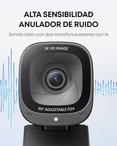 Anker ▫️ Câmara web USB 2K AnkerWork PowerConf C200 para computador portátil 6