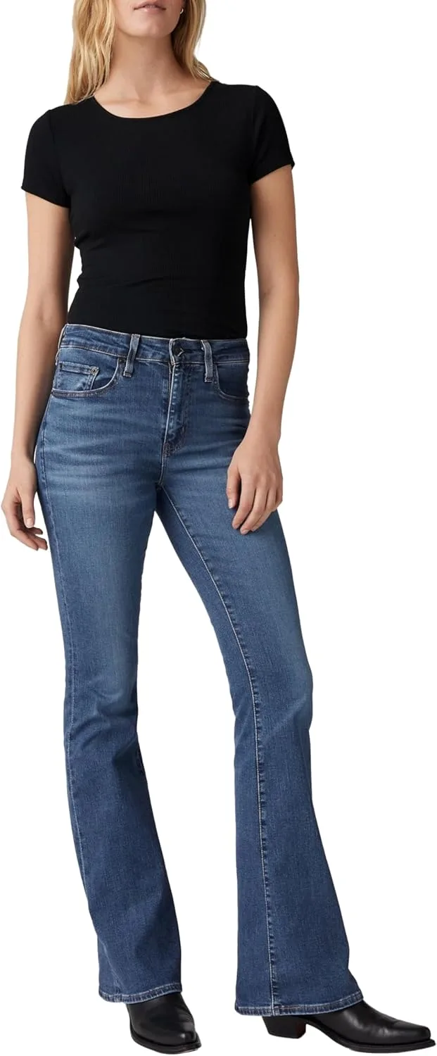 Levi's ▫️ 726 HR Flare - Calças de ganga para mulher