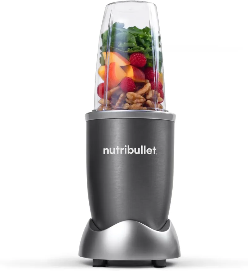 nutribullet ▫️ Original 600, liquidificador pessoal, liquidificador multifuncional, potência de 600 W, NB603DG, Pacote Básico