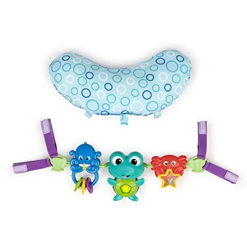 Baby Einstein ▫️ Ginásio de Atividades 3 em 1 e Barra de Brinquedos Desmontável «Neptune's Discovery Reef» 6
