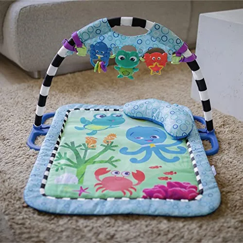Baby Einstein ▫️ Ginásio de Atividades 3 em 1 e Barra de Brinquedos Desmontável «Neptune's Discovery Reef» 7