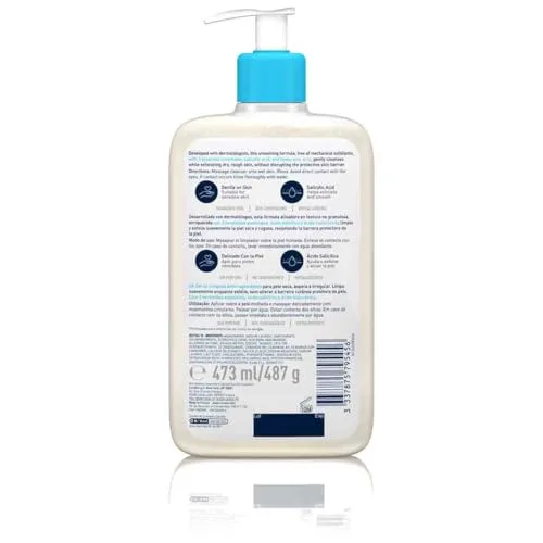 CeraVe ▫️ SA Produto de limpeza anti-rugas, Gel esfoliante, 473 ml 2