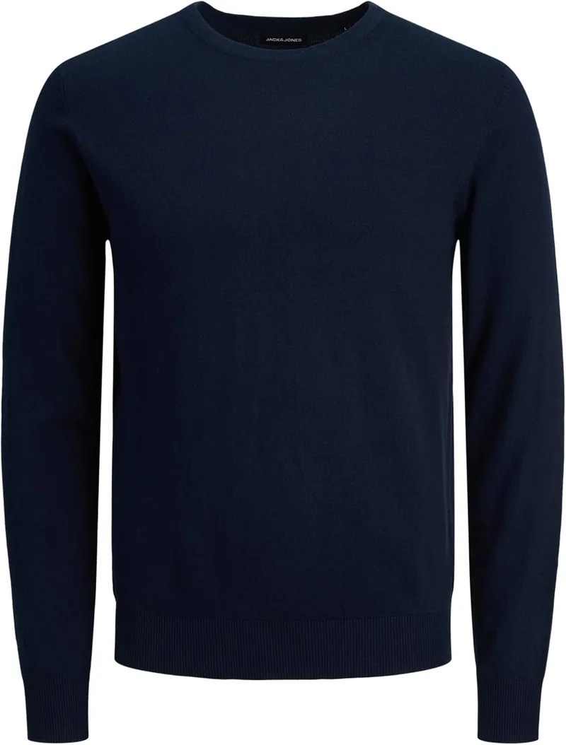 JACK & JONES ▫️ Jjeemil Knit Crew Neck Noos Camisola de malha para homem