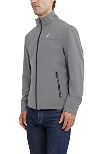 Nautica ▫️ Casaco leve à prova de vento elástico, desportivo, para atividades ao ar livre, com fecho completo, estilo bomber, para golfe, para homem 2