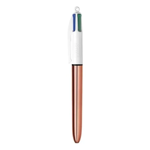BIC ▫️ Conjunto de 3 canetas esferográficas Pick Gold e Silver 4 Colors 2