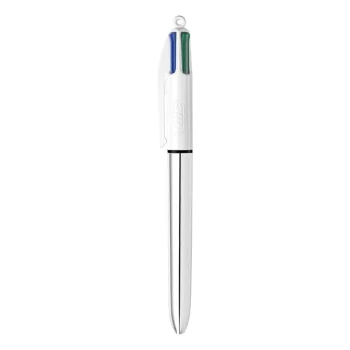 BIC ▫️ Conjunto de 3 canetas esferográficas Pick Gold e Silver 4 Colors 3