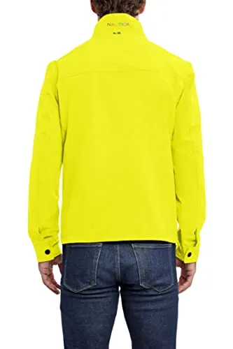 Nautica ▫️ Casaco leve à prova de vento elástico, desportivo, para atividades ao ar livre, com fecho completo, estilo bomber, para golfe, para homem 4
