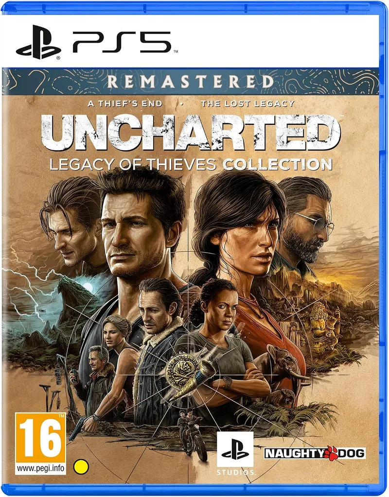 Sony ▫️ Uncharted: Legacy of Thieves Collection para PS5