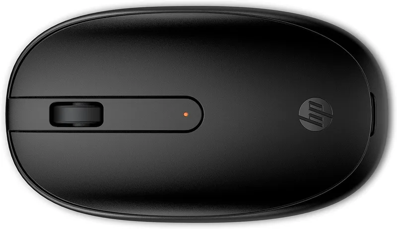 HP ▫️ Rato sem fios 240 Empire (Sensor ótico de 1600 dpi, Bluetooth 5.1, 3 botões, roda de deslocamento, design elegante ambidestro, Windows 11, macOS, Chrome OS) Preto