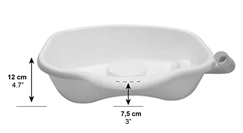 PEPE Mobility ▫️ Lavacabeças Portátil para Casa e Cama, Rígido, para Pacientes Acamados 3