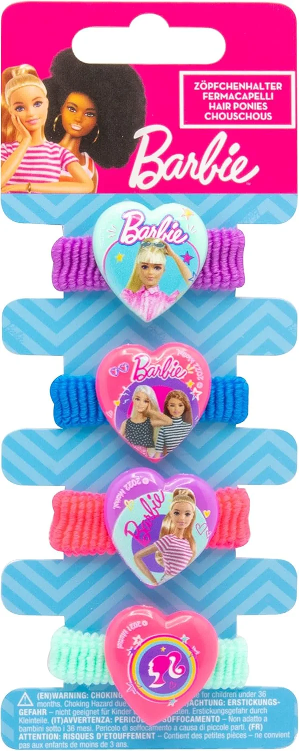 Joytoy ▫️ Barbie - Suporte para tranças (5 x 15 cm), com design da Barbie