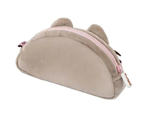 Grupo Erik ▫️ Estojo Escolar Pusheen Foodie Collection - Estojo de peluche Pusheen, Estojo retangular para o regresso às aulas - Estojo para meninas - Produto com licença oficial, Pusheen de peluche, cinzento 2