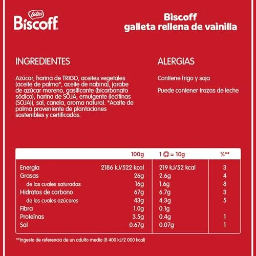 Biscoff ▫️ Bolachas Lotus Recheadas de Baunilha | 9 x 150 g (1,35 kg) 2