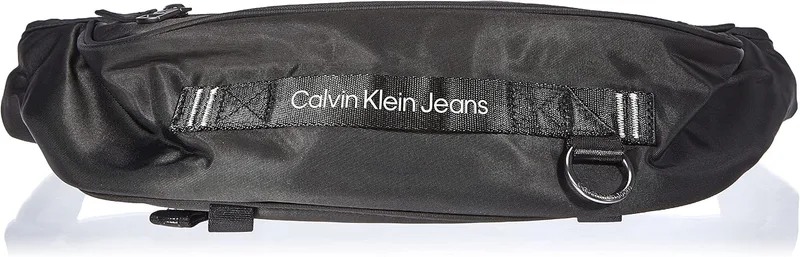 Calvin Klein ▫️ Jeans Homem - Mala a tiracolo Ultralight Sling Klein Jeans, Preto (Black), Tamanho Único