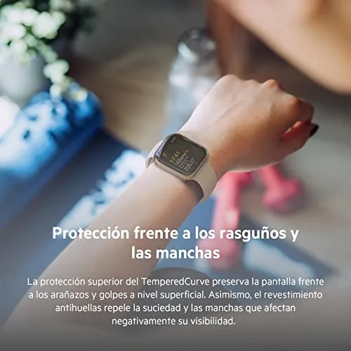 Belkin ▫️ Capa ScreenForce para Apple Watch de 40 mm, 41 mm, Série 8, SE, 7, 6, 5 e 4, com borda elevada e protetor de ecrã TemperedGlass integrado, resistente a riscos e de fácil instalação - Transparente 6