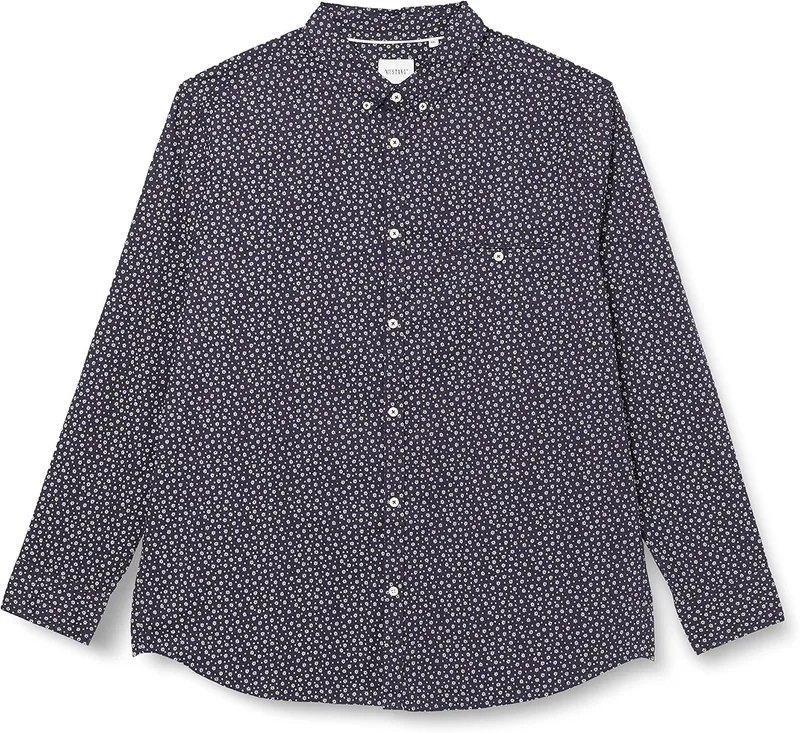 MUSTANG ▫️ Clemens AOP Coel Camisa de vestir para homem