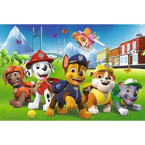 Trefl ▫️ Puzzle, Paw Patrol, «No Claro», de 60 peças, para crianças a partir dos 4 anos 2