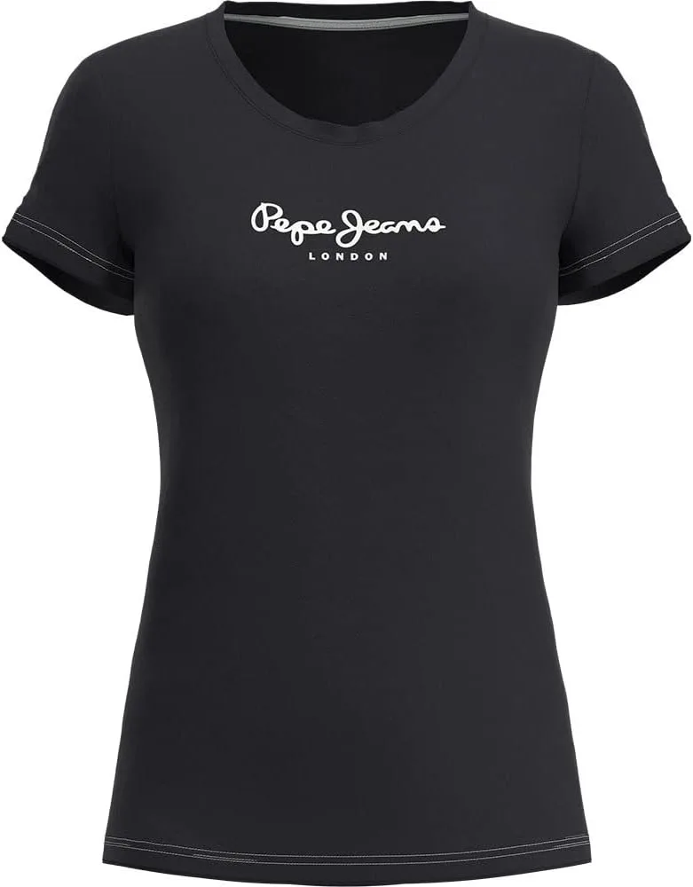 Pepe Jeans ▫️ New Virginia SS N Camiseta Unissexo para Adulto