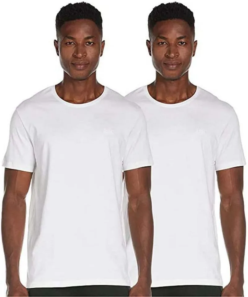 BOSS ▫️ Camiseta T-Shirt Rn 2P Co (Conjunto de 2) para homem