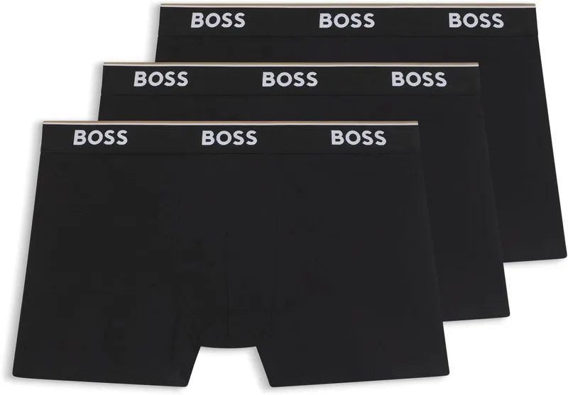 BOSS ▫️ Cuecas Boxer para homem (pack de 3)