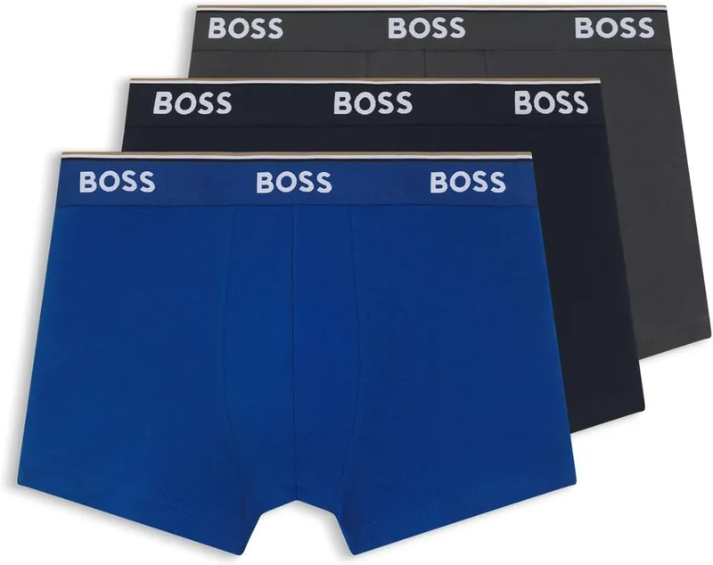HUGO BOSS ▫️ Calções Boxer para homem BOSS (Conjunto de 3)
