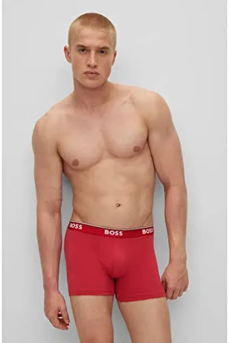 HUGO BOSS ▫️ BOSS Boxerbr 3p Power Boxer para homem 6