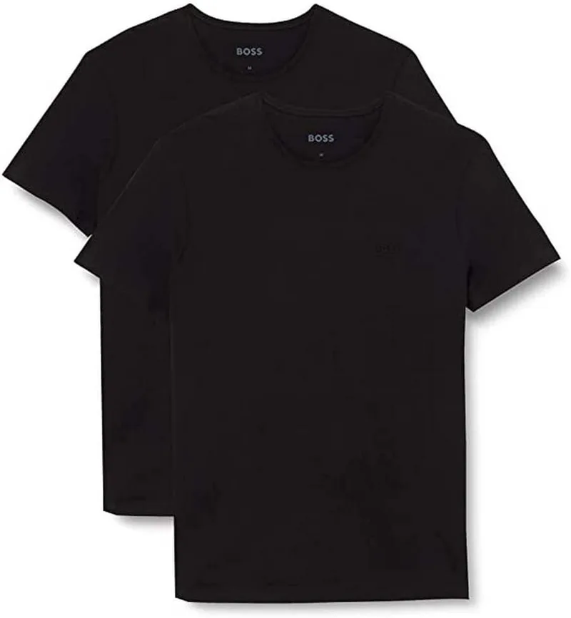 BOSS ▫️ Camisola T-Shirt Rn 2P Co (Conjunto de 2) para Homem