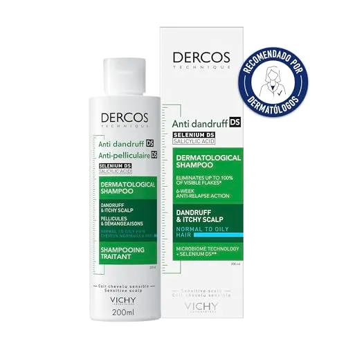 VICHY ▫️ Dercos Technique, Champô anticaspa, Para cabelos oleosos, 200 ml 2