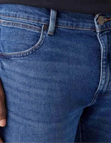 Wrangler ▫️ Larston, Calças de ganga para homem 3